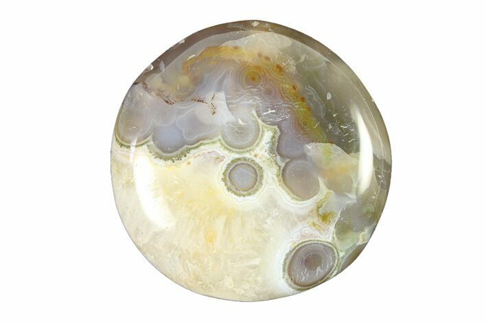 Polished Ocean Jasper Stone - New Deposit #297235